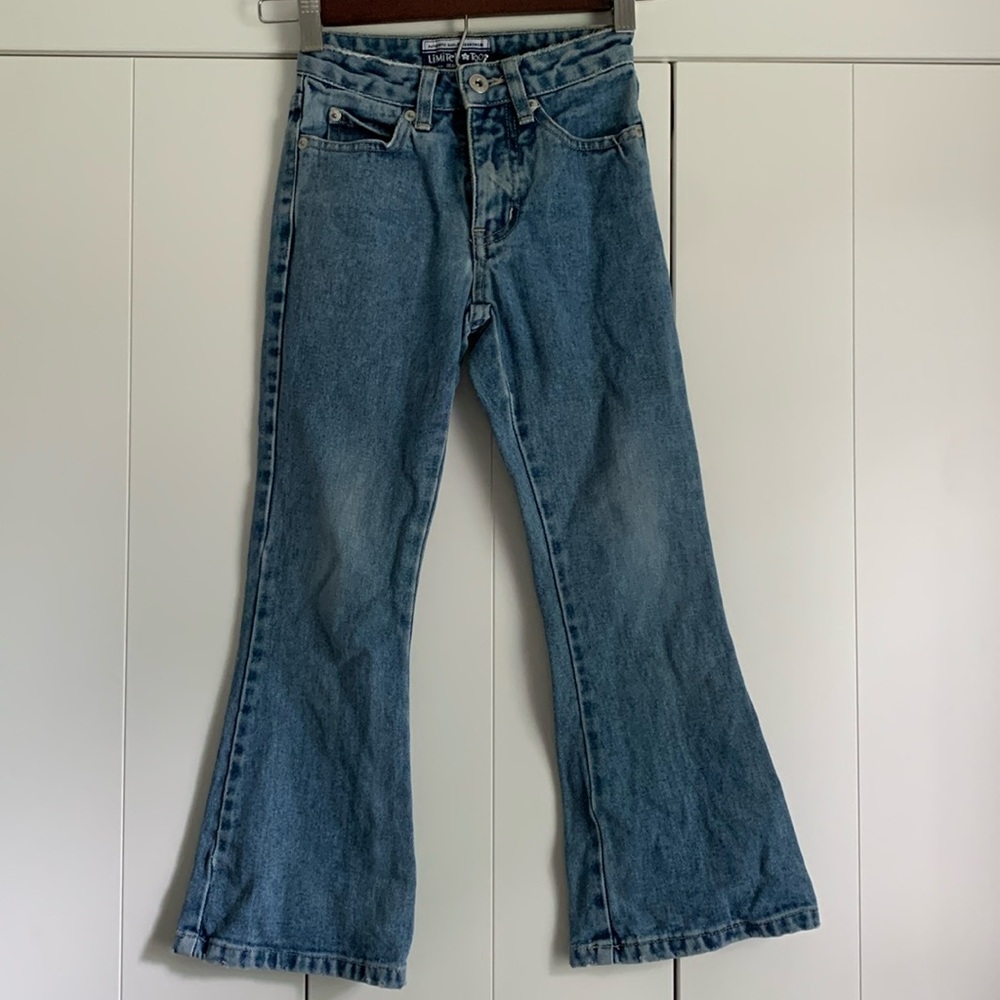 Vintage Limited Too girls flare jeans‎ 7 slim